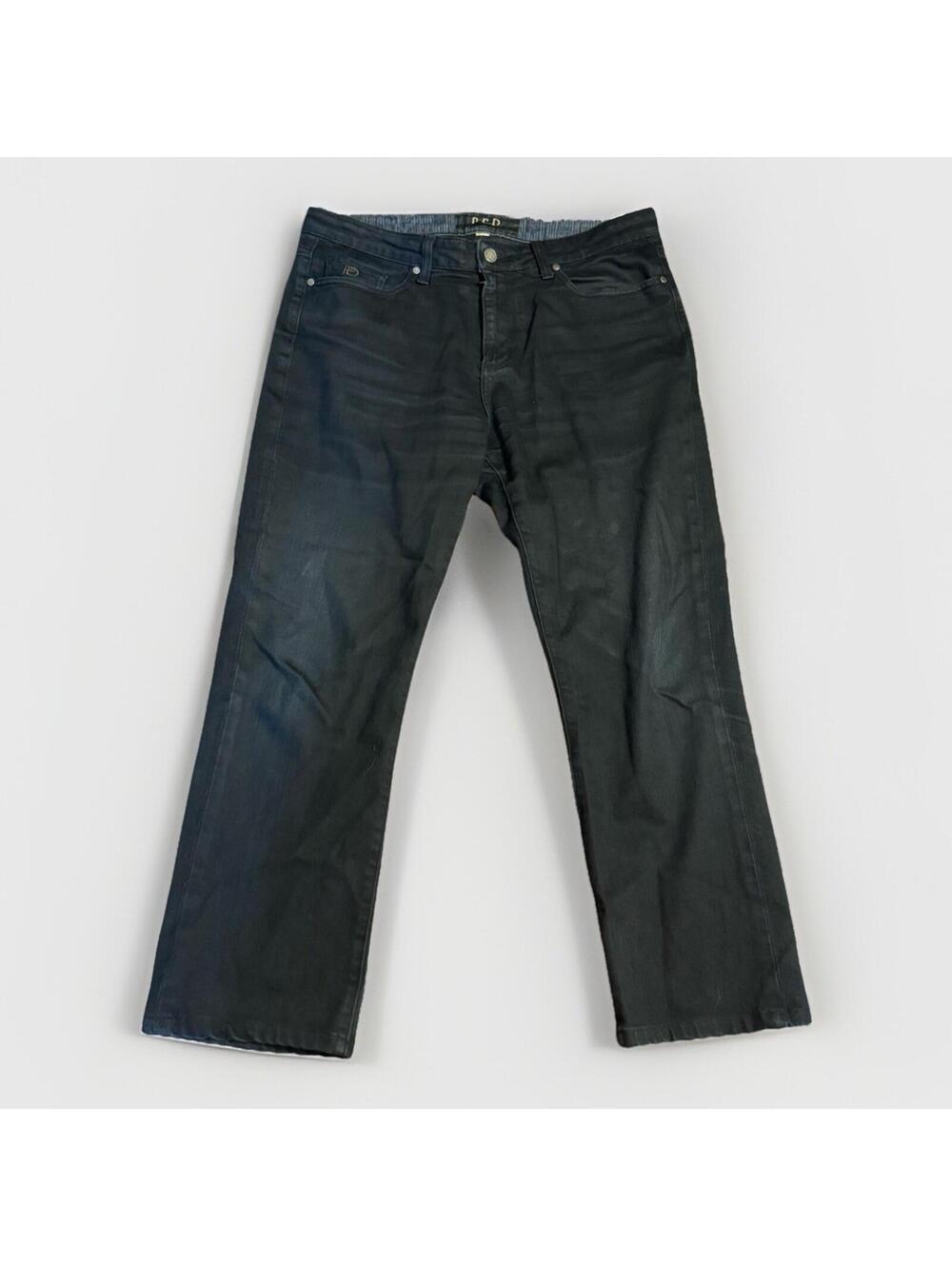 Paige Premium Denim Jeans Womens 34 Black Stretch Denim Pants Made in USA